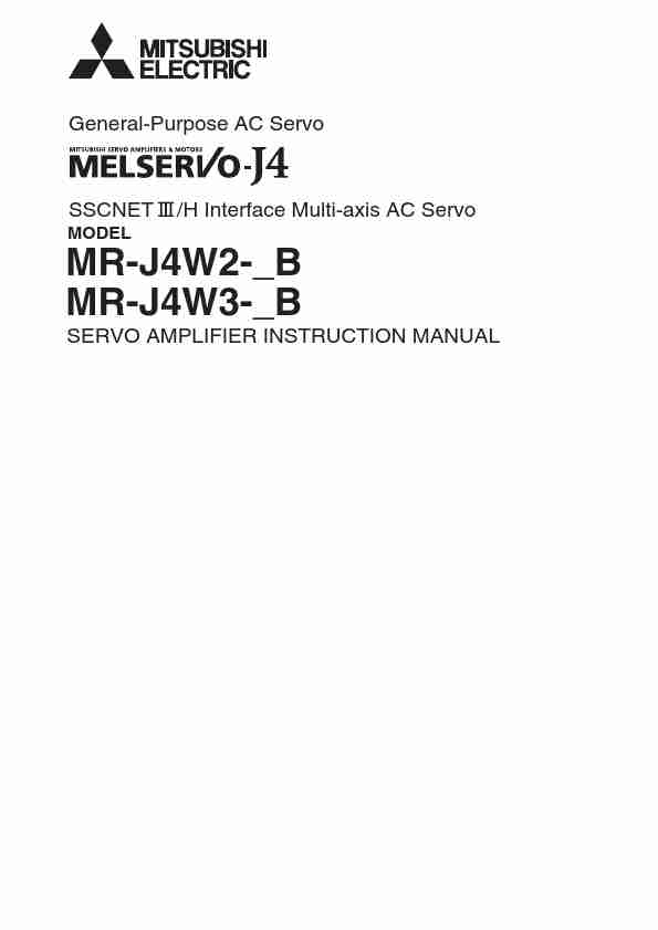 MITSUBISHI ELECTRIC MR-J4W2-1010B-page_pdf